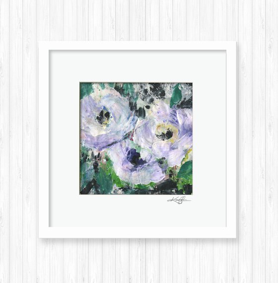 Abstract Floral 2020-87 - Flower Painting by Kathy Morton Stanion