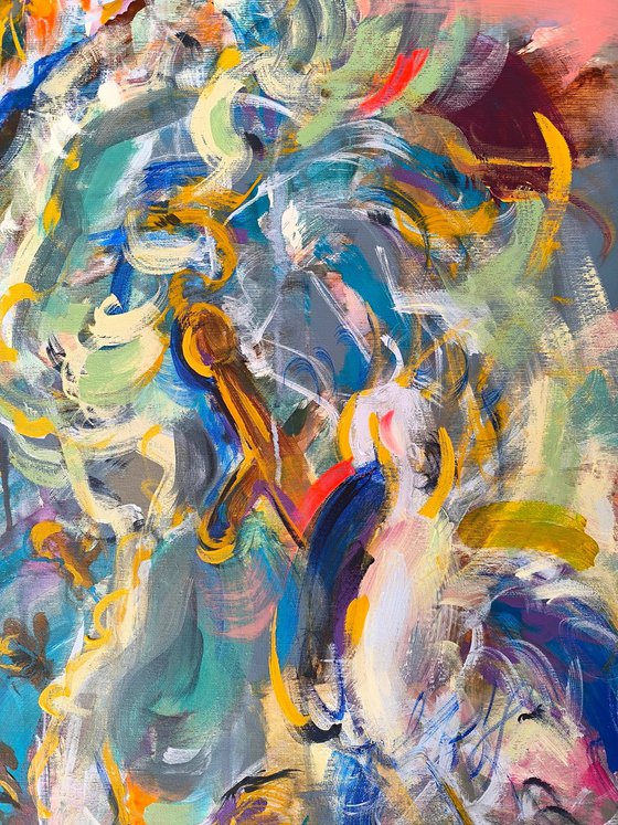 Louis XV in a Storm of Silk