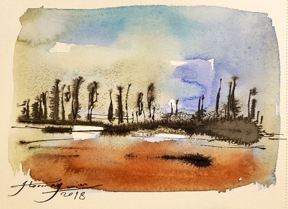 Watercolor Landscape