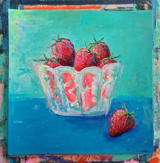 Bowl of Strawberries