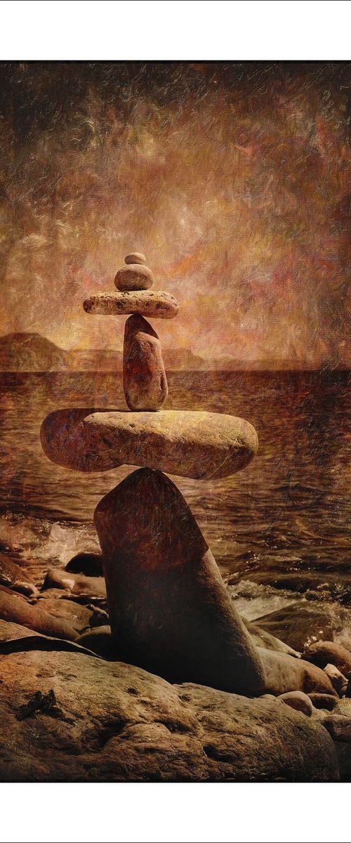 Stone Balancing by Martin  Fry
