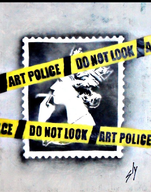 Art police (On The Daily Telegraph). by Juan Sly