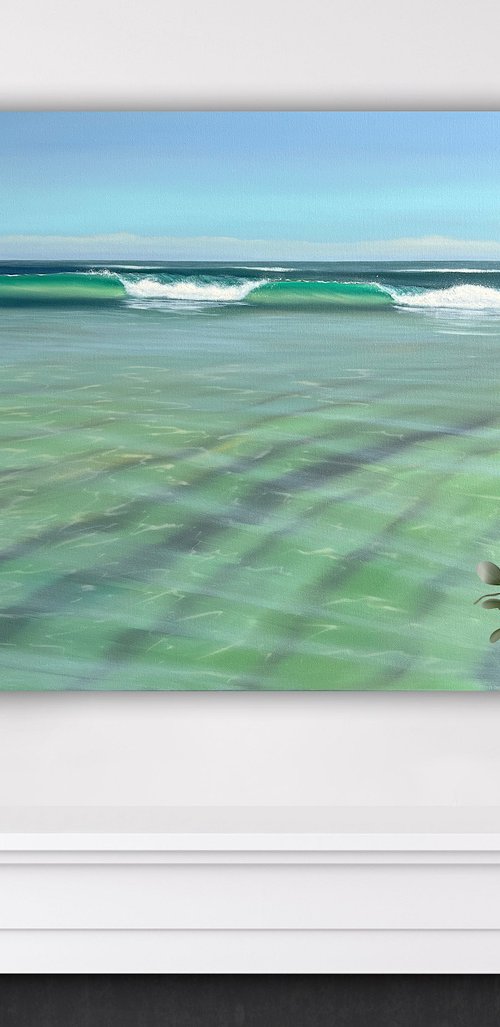 Between Wave and Shore by Eva Volf