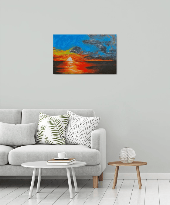 Sunset storm 1