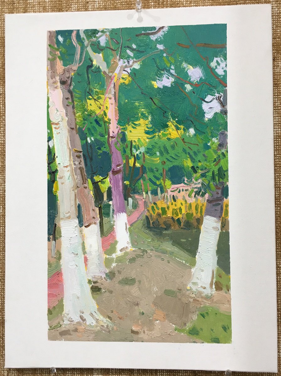 Landscape 263 By Jianzhe Chon, 12 X 16, Artwork For Sale On Artfinder