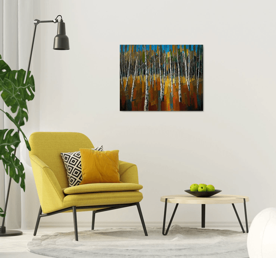 The Golden Birchwood