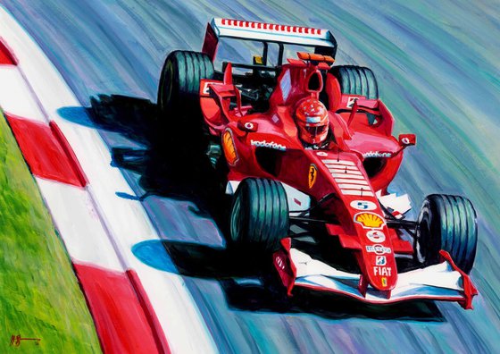 Michael Schumacher 2006 Italian GP