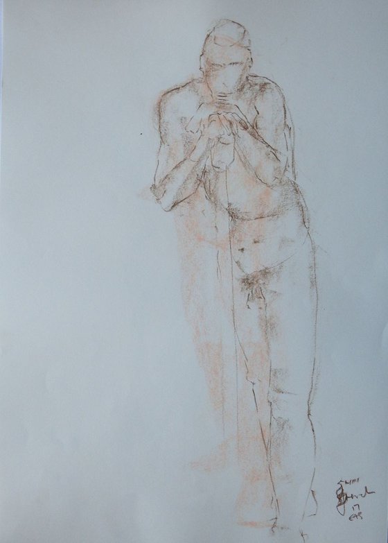 male figure drawing