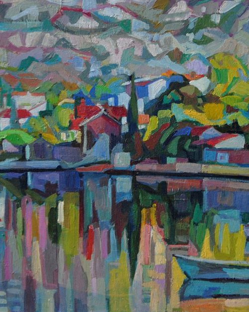 Shimmer / 39.8 x 21.2 cm by Maja Đokić Mihajlović