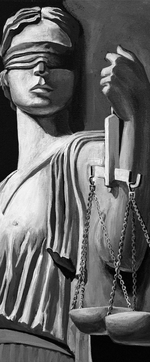 Themis Goddess of Justice by Natasha Sokolnikova