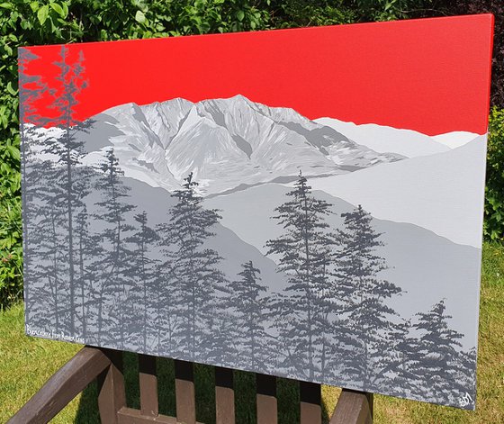 Blencathra from Raven Crag, The Lake District