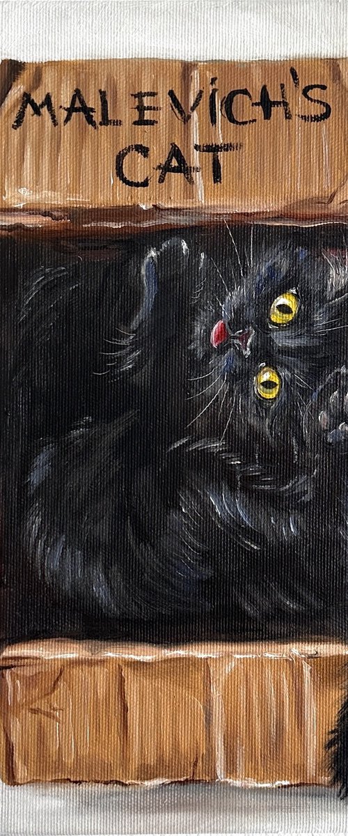The Suprematist Cat by VICTO
