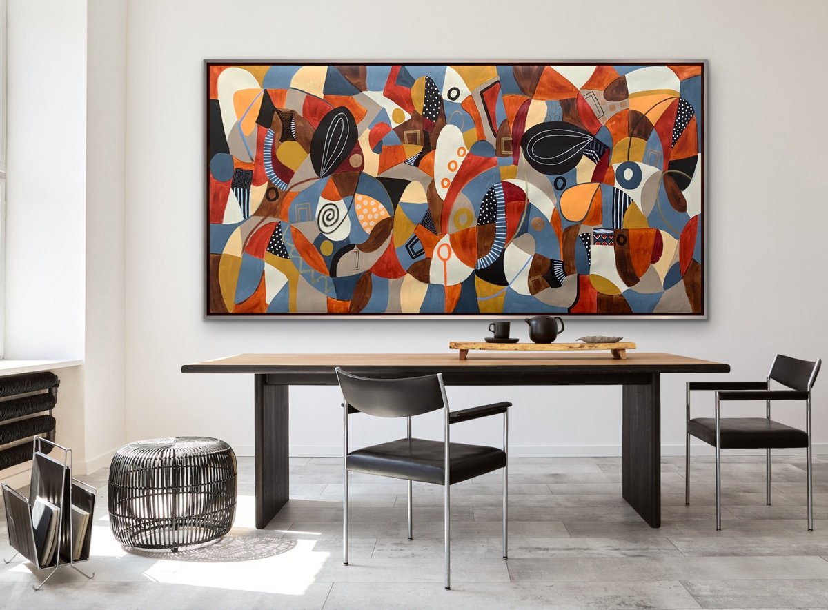 Let It Unfold By Rashna Hackett, 72 X 37, Artwork For Sale On Artfinder