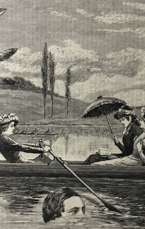 The Boating Lake by Tudor Evans