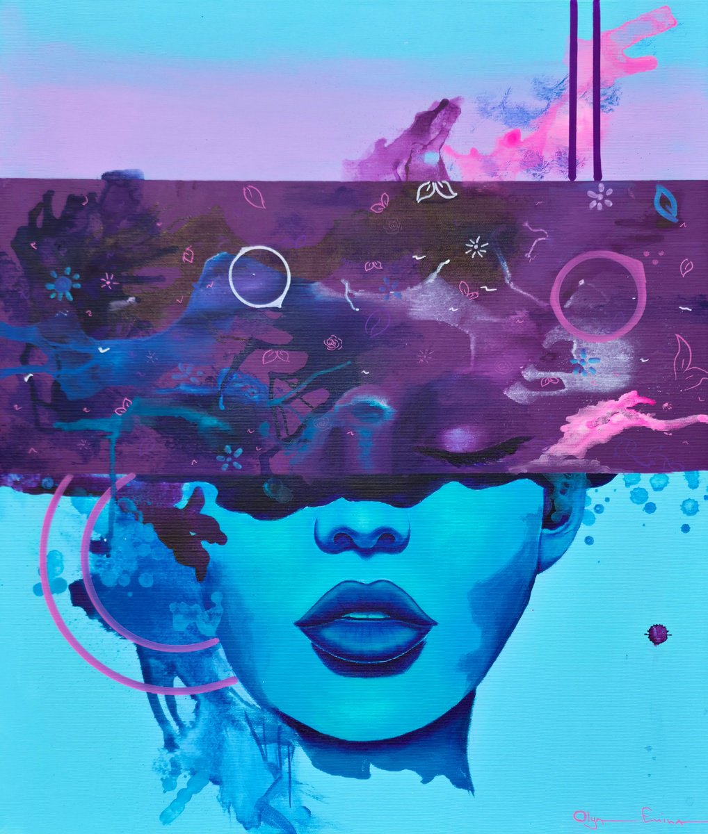  Dreamer By Olya Enina, 22 X 26, Artwork For Sale On Artfinder