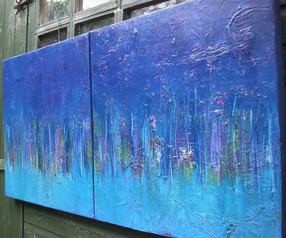 Night Thoughts - Large Diptych