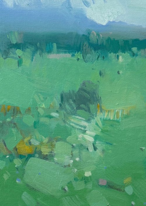Verdant Field by Vahe Yeremyan