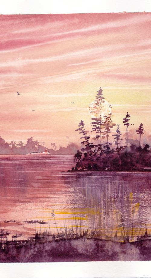 Sunset by Yulia Schuster