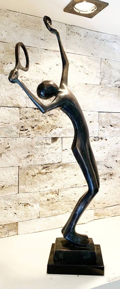 Tennis player by Toth Kristof