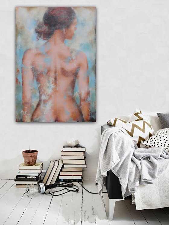 abstract nude II (120 x 80 cm)