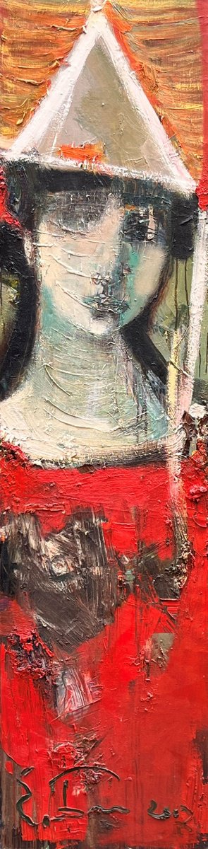 Harlequin By Eduard Belsky, 20 X 79, Artwork For Sale On Artfinder