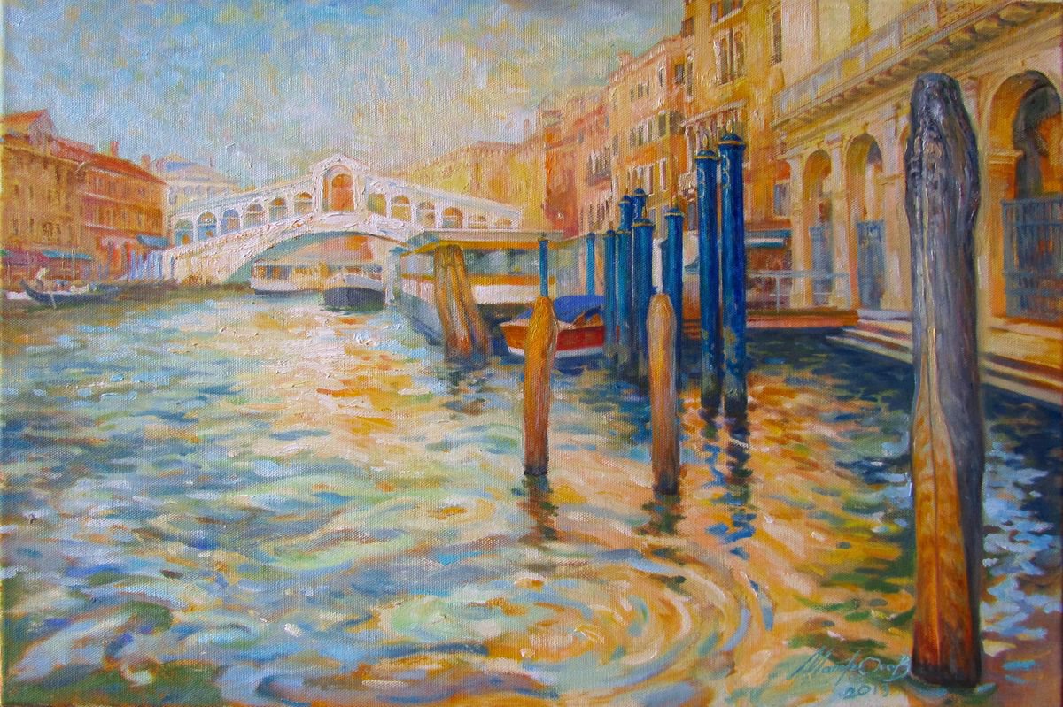 Golden Venice by Yuriy Matrosov