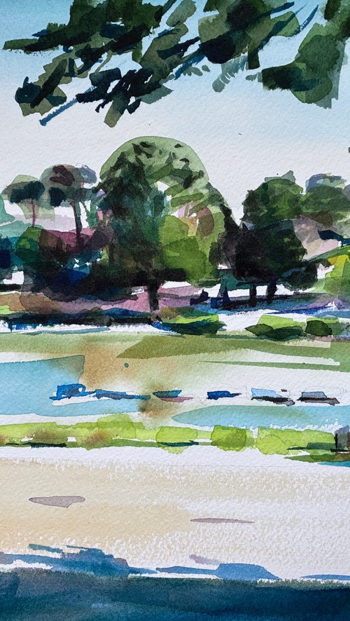 Park Sketch by Paul Gurney