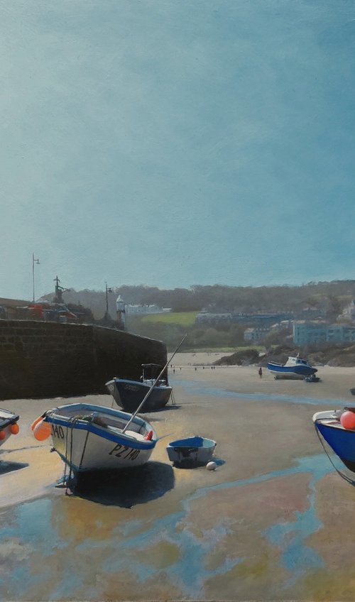 Bright sun St. Ives by Ray Sandom