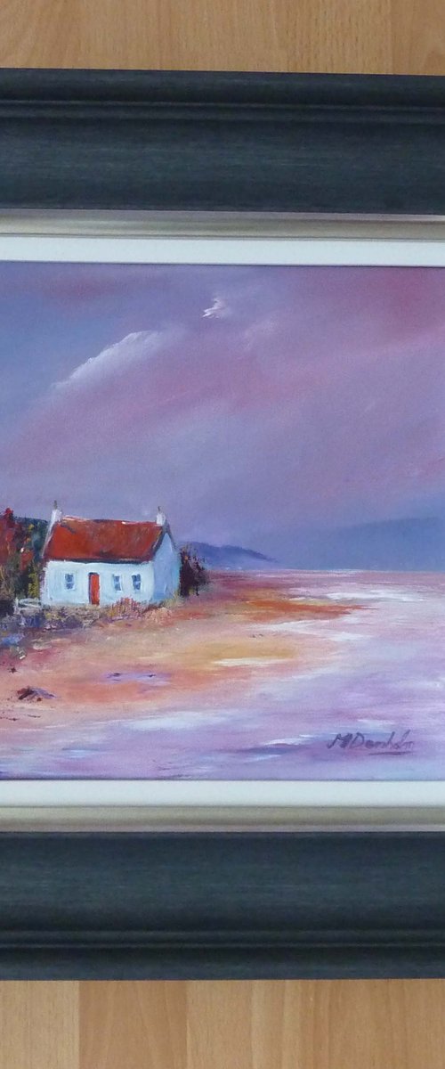 Beach Bothy by Margaret Denholm