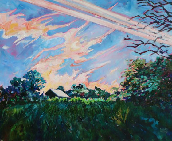 Trails Across the Sky