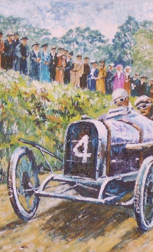 Kenelm Lee Guinness 1914 TT - Isle of Man by Max Aitken