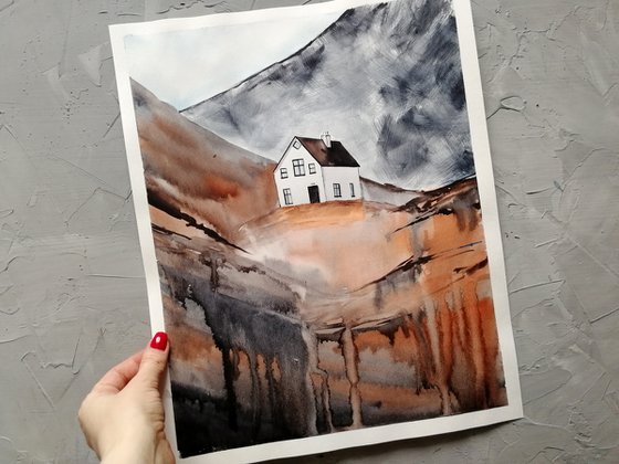 Moutain painting