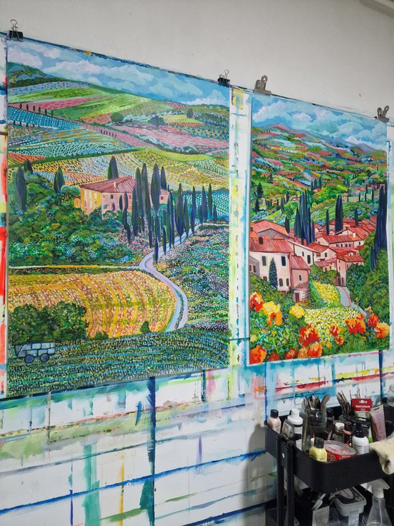 Landscape of Tuscany