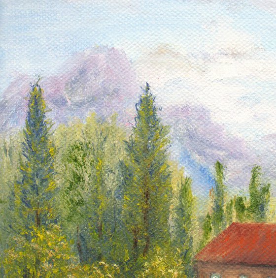 Lavender and poppies