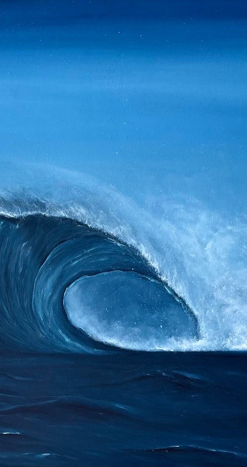 The Wave by Anastasiia Novitskaya
