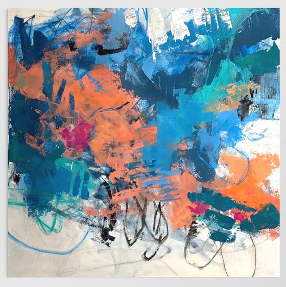 Hit by Blue and Orange