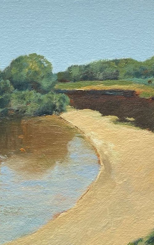 Along the shore by Bohdan Vykhrenko
