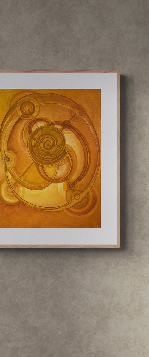 Golden Grounding by Marija Stojkovic