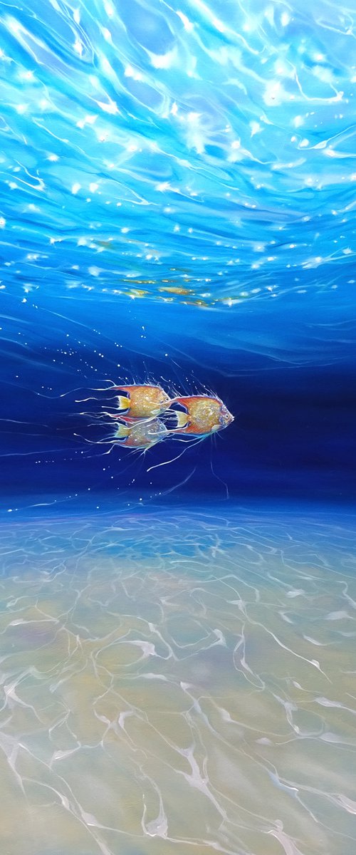 Blue Ocean Quest by Gill Bustamante
