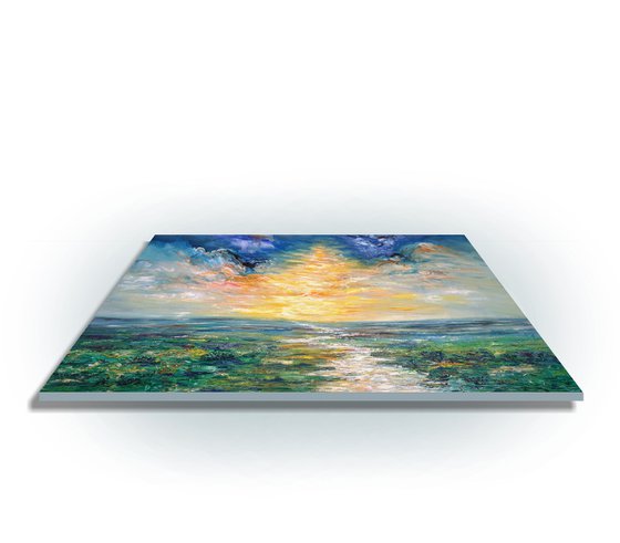 Romantic River M 1 / Oil