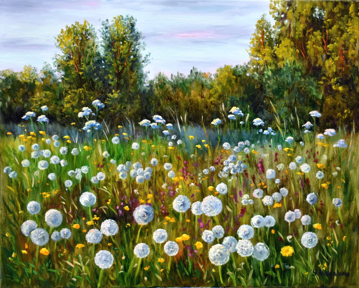 A Meadow by Yulia Nikonova
