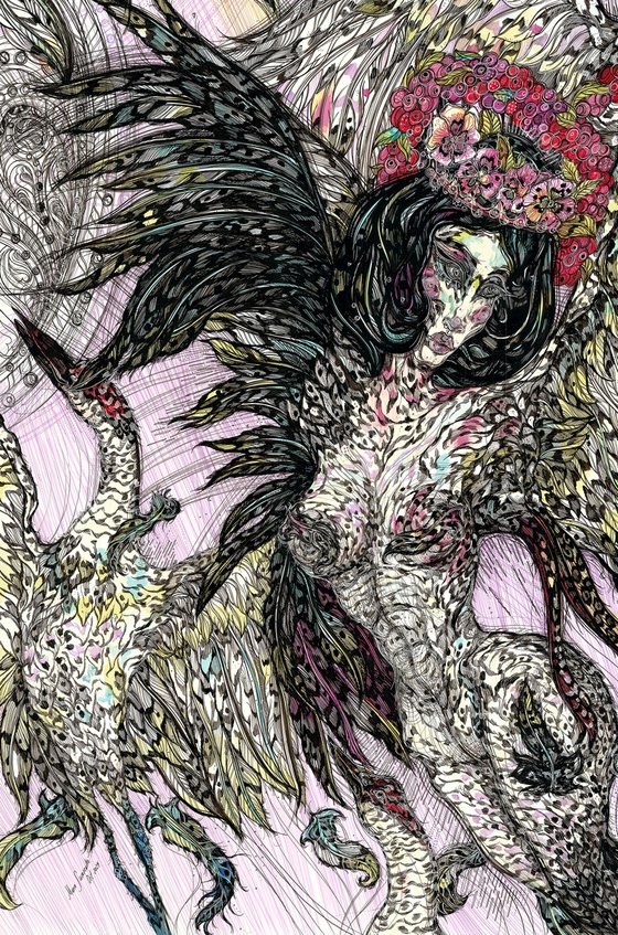 Gamayun. Prophetic Bird