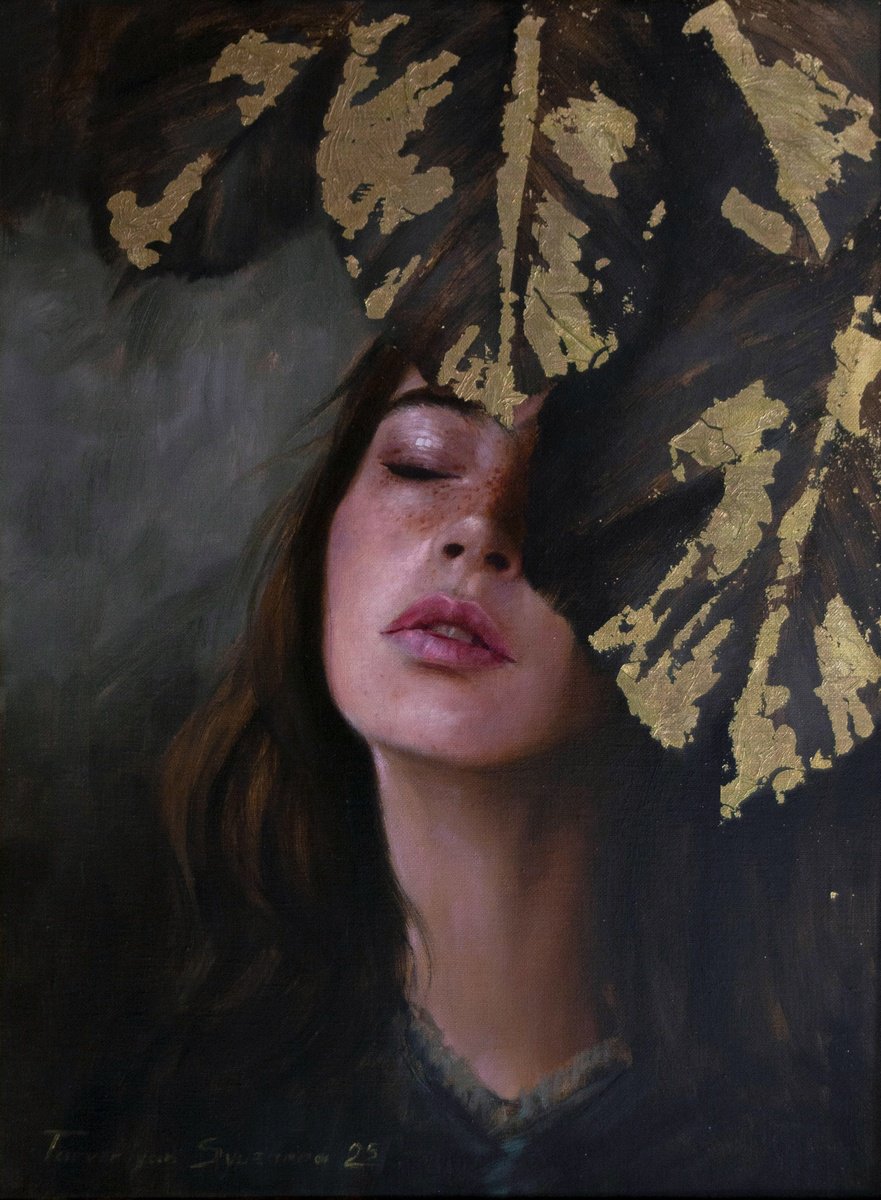 Photorealistic Oil Painting , Gilded Dream By Syuzanna Tarverdyan, 12 X 16, Artwork For Sale On Artfinder