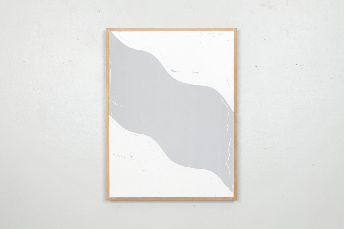 Geometric Abstract Painting By Johan Soderstrom, 25 X 33, #354 Even Better, Original Artwork