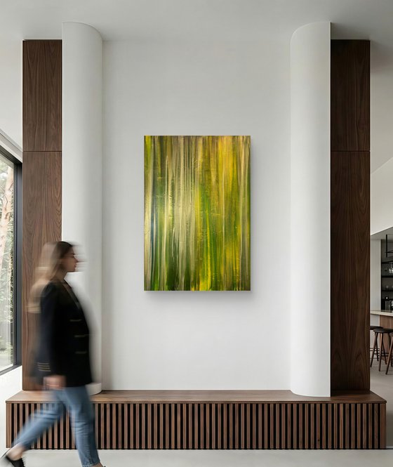 Echoes of Fire 100x70x2 cm