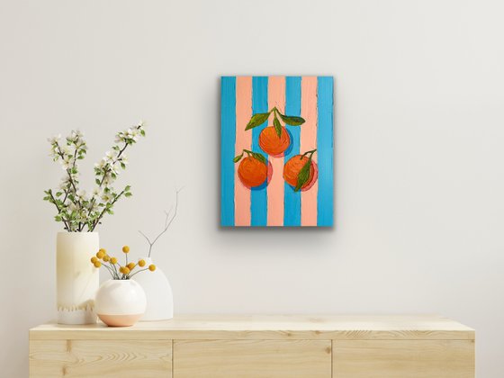 Orange trio
