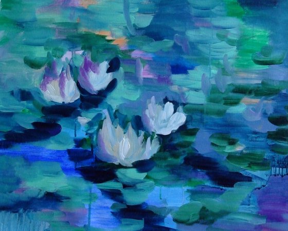 Lilies on the Pond #15