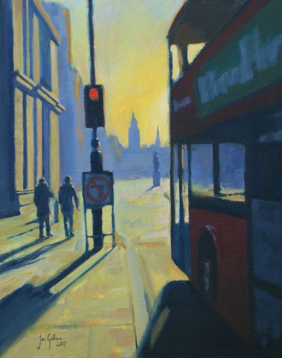 Whitehall Bus by Jon Gidlow