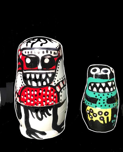 Russian Dolls by Georgia  Sawers
