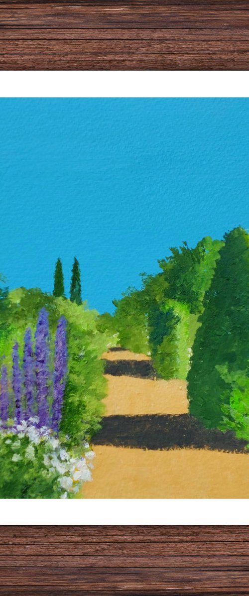 Summer Garden IV by Jan Rippingham